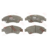 Juego de 4 pastillas de freno de freno COTEC TRW GDB1164