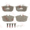 Juego de 4 pastillas de freno de freno COTEC TRW GDB1314