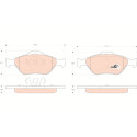 Juego de 4 pastillas de freno de freno COTEC TRW GDB1419
