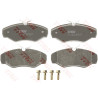 Juego de 4 pastillas de freno de freno COTEC TRW GDB1478