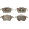 Juego de 4 pastillas de freno de freno COTEC TRW GDB1605