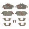 Juego de 4 pastillas de freno de freno COTEC TRW GDB1611