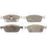 Juego de 4 pastillas de freno de freno COTEC TRW GDB2009
