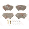 Juego de 4 pastillas de freno de freno COTEC TRW GDB2036