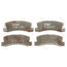 Juego de 4 pastillas de freno de freno COTEC TRW GDB3164