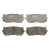 Juego de 4 pastillas de freno de freno COTEC TRW GDB3203
