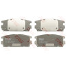 Juego de 4 pastillas de freno de freno COTEC TRW GDB3296