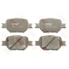 Juego de 4 pastillas de freno de freno COTEC TRW GDB3316