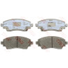 Juego de 4 pastillas de freno de freno COTEC TRW GDB3333