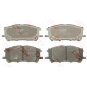 Juego de 4 pastillas de freno de freno COTEC TRW GDB3338