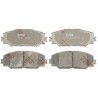 Juego de 4 pastillas de freno de freno COTEC TRW GDB3425