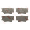 Juego de 4 pastillas de freno de freno COTEC TRW GDB3426