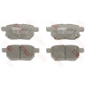 Juego de 4 pastillas de freno de freno COTEC TRW GDB3454