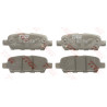 Juego de 4 pastillas de freno de freno COTEC TRW GDB3507