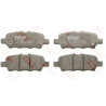 Juego de 4 pastillas de freno de freno COTEC TRW GDB3508
