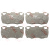 Juego de 4 pastillas de freno de freno COTEC TRW GDB395