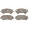 Juego de 4 pastillas de freno de freno COTEC TRW GDB4126