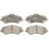 Juego de 4 pastillas de freno de freno COTEC TRW GDB4605