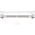 Tubo flexible de frenos TRW PHA213