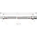 Tubo flexible de frenos TRW PHB119