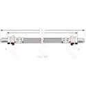 Tubo flexible de frenos TRW PHD323