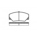 Juego de 4 pastillas de freno ROADHOUSE 2206.00