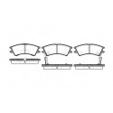 Juego de 4 pastillas de freno ROADHOUSE 2675.02