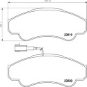 Juego de pastillas de freno HELLA 8DB 355 010-401