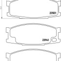 Juego de pastillas de freno HELLA 8DB 355 010-561