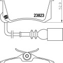 Juego de pastillas de freno HELLA 8DB 355 010-781