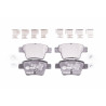 Juego de pastillas de freno HELLA 8DB 355 011-821