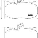 Juego de pastillas de freno HELLA 8DB 355 012-121
