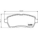 Juego de pastillas de freno HELLA 8DB 355 013-211