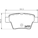 Juego de pastillas de freno HELLA 8DB 355 013-851
