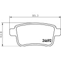 Juego de pastillas de freno HELLA 8DB 355 013-971
