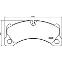Juego de pastillas de freno HELLA 8DB 355 015-131