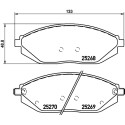 Juego de pastillas de freno HELLA 8DB 355 015-771