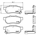 Juego de pastillas de freno HELLA 8DB 355 017-151
