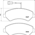 Juego de pastillas de freno HELLA 8DB 355 021-281