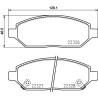 Juego de pastillas de freno HELLA 8DB 355 025-451