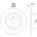 Disco de freno HELLA 8DD 355 113-561