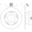 Disco de freno HELLA 8DD 355 113-811