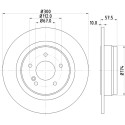 Disco de freno HELLA 8DD 355 114-211