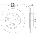 Disco de freno HELLA 8DD 355 119-431