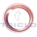 Anillo de junta, tapón roscado de vaciado de aceite TRICLO 322529