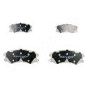 Juego de pastillas de freno JAPANPARTS JAPPA-W10AF