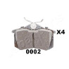 Juego de pastillas de freno JAPANPARTS JAPPP-0002AF