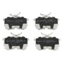 Juego de pastillas de freno JAPANPARTS JAPPP-407AF