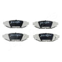 Juego de pastillas de freno JAPANPARTS JAPPP-704AF