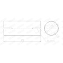 Conectores de tubos, sistema de escape WALKER 82593
